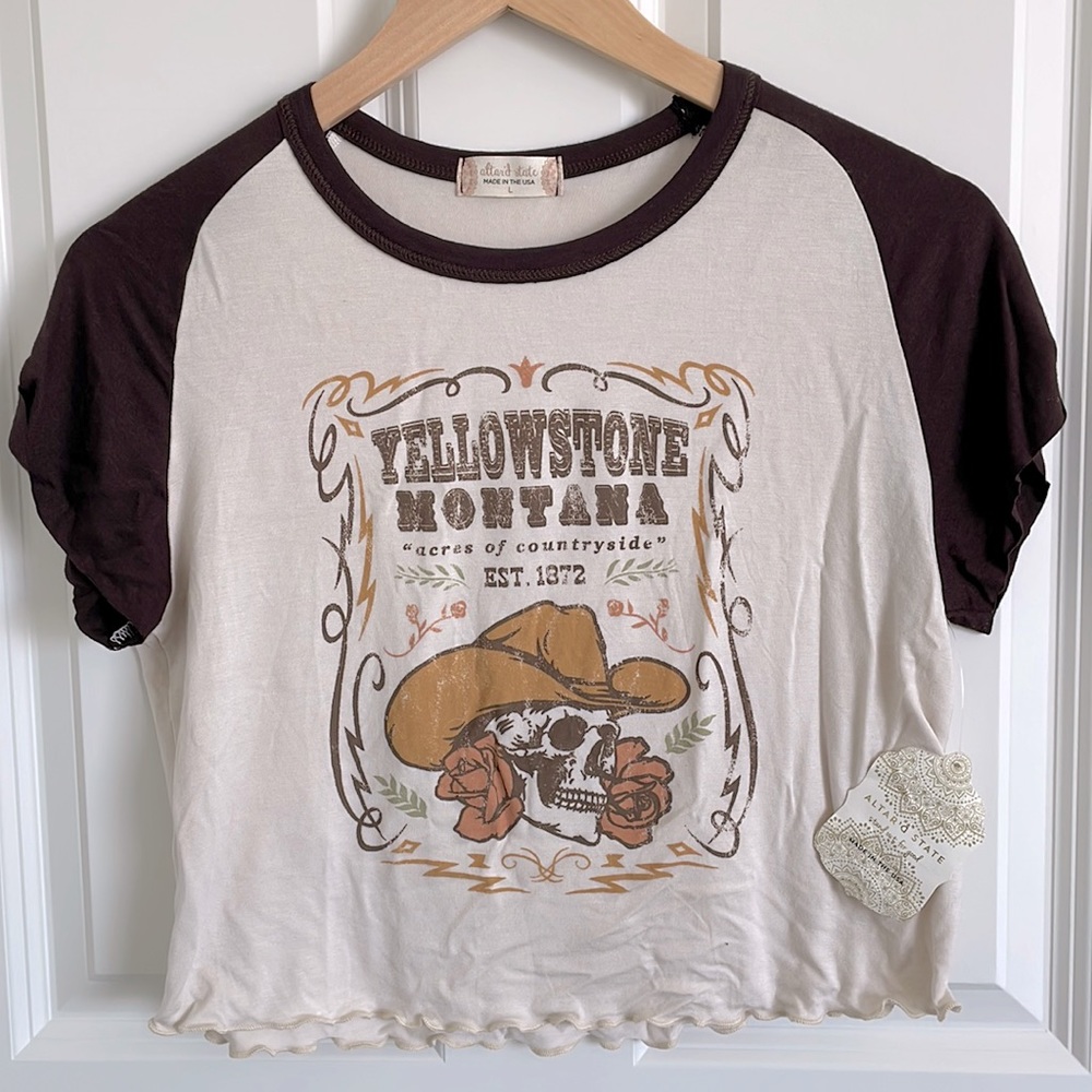 Altar’d State | Yellowstone Cropped Tee